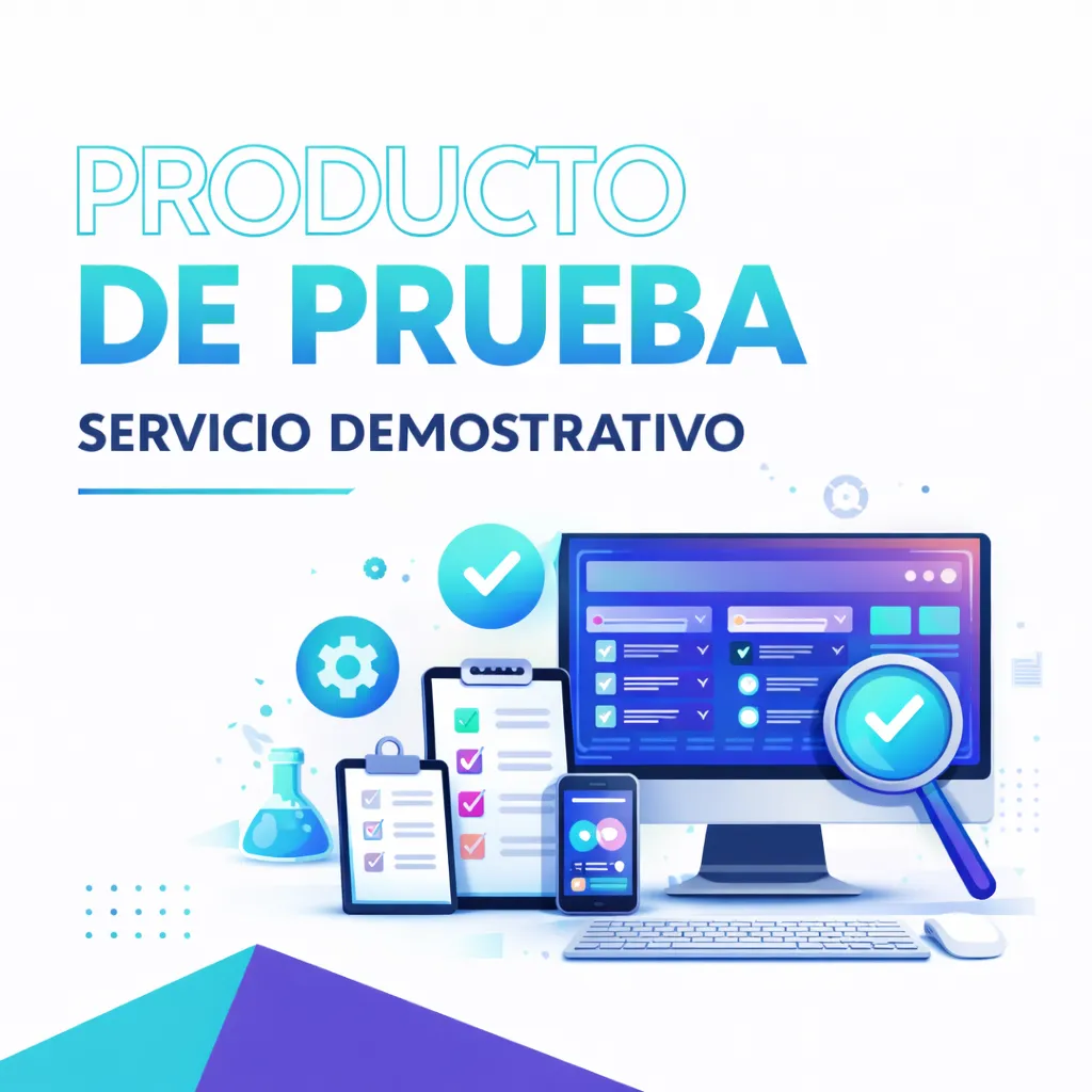 Producto de prueba